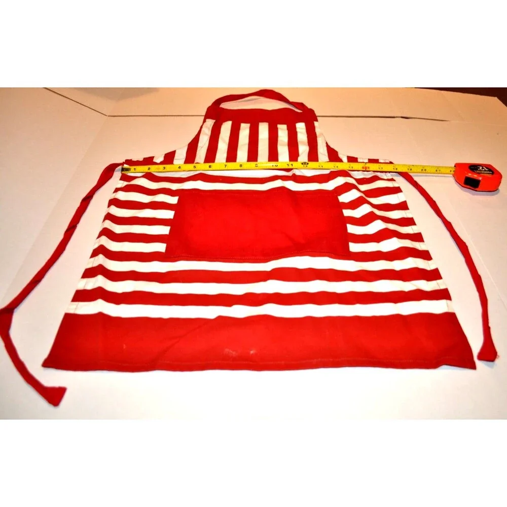 Child Red and White Stripe Apron, Huntington Home